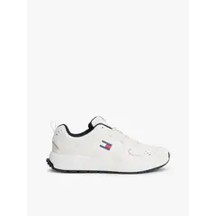 TOMMY HILFIGER - Tenis blanco de running con suela dentada