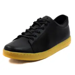 VIAR - Tenis Cuero Willy06 Negro