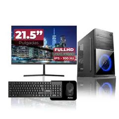 JANUS - Computador De escritorio 3 32000G / SSD 512GB / DDR4 16GB RAM / Monitor 22 Pulgadas