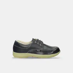 VERLON - Zapatillas Escolares Para Niños Negro Diana Gold