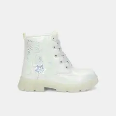 DISNEY - Botas Junior Para Niña Bubblegummers Blanco Norma L 11Frozen 30-33