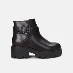 BATA - Botines Para Mujer Rojo Palermo