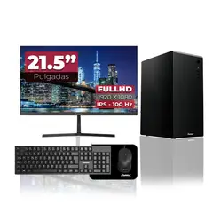 JANUS - Computador de escritorio Ryzen 3 3200G /SSD 256GB /DDR4 8GB /Monitor 22 pulgadas 100Hz