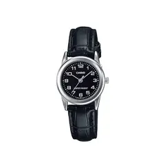 CASIO - RELOJ PARA MUJER LTP-V001L-1BUDF -NEGRO