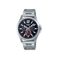 CASIO - RELOJ PARA HOMBRE MTP-E350D-1BVDF - NEGRO