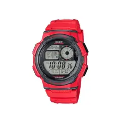 CASIO - RELOJ PARA HOMBRE AE-1000W-4AVDF -ROJO