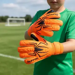 BUFFON - Guantes De Niño Fútbol Spider Competencia