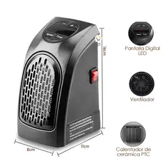 GENERICO - Calentador Eléctrico Portátil Calefactor Ambiente CPA01