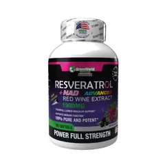 NATURAL MEDICINE - Resveratrol + NAD Advanced - Antienvejecimiento y Longevidad x 100 capsulas