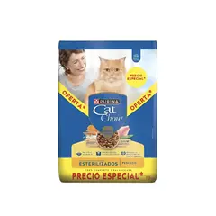 CAT CHOW - Purina Gato Esterilizados 1.5 Kg Pescado