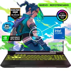 ASUS - Portátil Gamer F16 Intel Core 5 210H RTX 3050 6GB RAM 12GB SSD 512GB