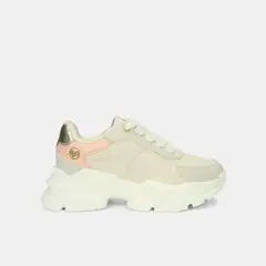 BUBBLE GUMMERS - Tenis Para Niña Bubblegummers Beige