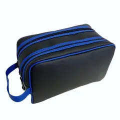 GENERICO - NECESER HOMBRE SIENA NEGRO Y AZUL