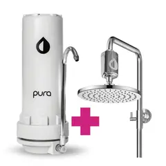 PURA - Combo Pacífico Plus con Magnesio + Purificador de ducha Beauty Ducha