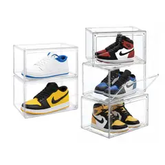 GENERICO - Organizador Acrílico Zapatos Multifuncional Transparente X 5