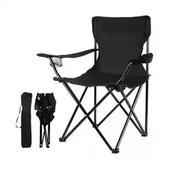 CLEAR - Silla Plegable Camping Portavasos No Generica