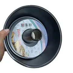 GENERICO - MOLDE TORTA PASTEL 24 CM ANTIADHERENTE BUNT REDONDO ARO ANILLO