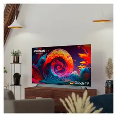 Hyundai - Televisor 65 165 cm 4K Ultra UHD LED Google TV UHD Con Barra de Sonido Integrada HYLED6515G
