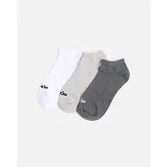 ATMOS - Pack X3 Medias Tobilleras X3 Para Mujer Gris