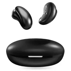 INNOVA - Audífonos Inalámbricos Tws G-tide Bean Black Sonido Inmersivo 3d Negro Negro