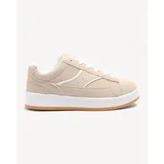 SEVEN SEVEN - Tenis De Plataforma Con Diseño Casual Para Mujer Camel