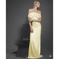 CAMILA SARMIENTO - VESTIDO LARGO VITA COCOA