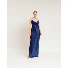 CAMILA SARMIENTO - VESTIDO LARGO CIAO COBRE