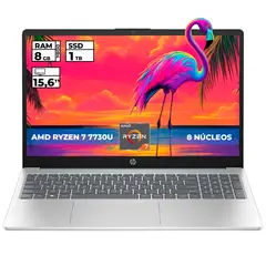 HP - PORTATIL FC0279LA AMD RYZEN 7-7730U 8GB RAM 1TB SSD 15 FHD