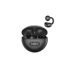 GENERICO - Auriculares Inalámbricos Clip Cancelacion Ruido Bluetooth Negro