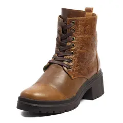 VIAR - Botas Cuero Flora Cafe