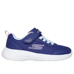 SKECHERS - Tenis Niña Selectors Reset Achieved 303573L-NVY Azul Casual