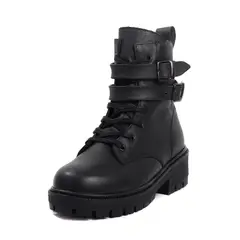 VIAR - Botas Cuero Samy Negro