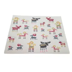 ARTESANAL - JUEGO DE 6 INDIVIDUALES NAVIDEÑOS