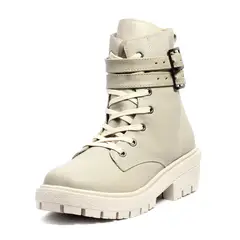 VIAR - Botas Cuero Samy Beige