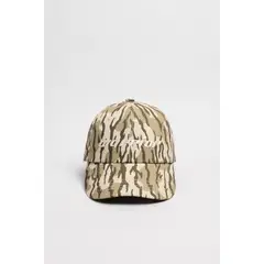 KOAJ - Cachucha café beisbolera con diseños camuflados y text Mujer