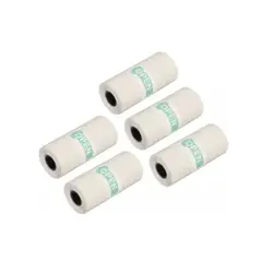 AMERICAN GENERICS - Papel de Repuesto para Mini Impresoras Térmicas P-5PC – 5 Rollos Blancos