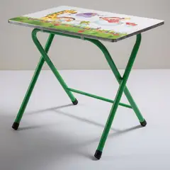 IMPORTADORA MAKA - Combo Escritorio Plegable + Silla Infantil Premium Pizarra Verde