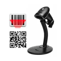 LEXA - Lector de Código de Barras 2900 2D USB Profesional para POS Negro