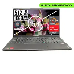 COMPUMAX - Portátil AMD Ryzen 7 7735HS 16GB RAM 500GB SSD 15.6” Gris