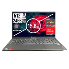 COMPUMAX - PORTATIL ONIX AMD RYZEN 7-7735HS SSD 512GB RAM 24GB 15.6" LCD
