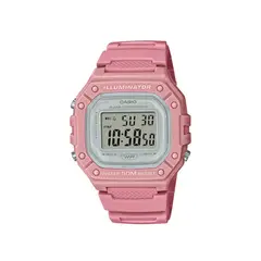 CASIO - RELOJ W-218HC-4AVDF -ROSADO