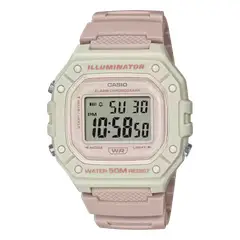 CASIO - RELOJ PARA MUJER W-218HC-4A2VDF - BEIGE