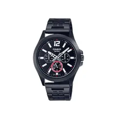 CASIO - RELOJ PARA HOMBRE MTP-E350B-1BVDF - NEGRO