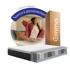 EMMA - Colchón Luxury Queen 35 cm Frescura Inteligente con Tecnología ThermoSync
