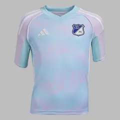 ADIDAS - Camiseta Performance Niño Visitante Millonarios FC 26 - Azul - Fútbol - Uso casual y entrenamiento