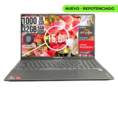 COMPUMAX - PORTATIL ONIX AMD RYZEN 7-7735HS SSD 1TB RAM 32GB 15.6" LCD