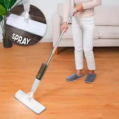 GENERICO - Trapeador Con Spray 360 Mopa Multiusos Limpiador De Vidrios PS-3