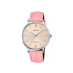 CASIO - RELOJ PARA MUJER LTP-VT01L-4BUDF -ROSADO