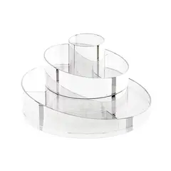 GENERICO - Organizador Giratorio 360° Para Brochas y Maquillaje Con Múltiples Compartimentos
