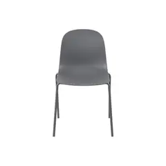 RTA DESIGN - Silla Comedor Minimalista Aira II, Color Gris Oscuro, diseño moderno